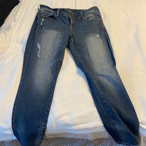 Torrid Distressed Denim Jegging